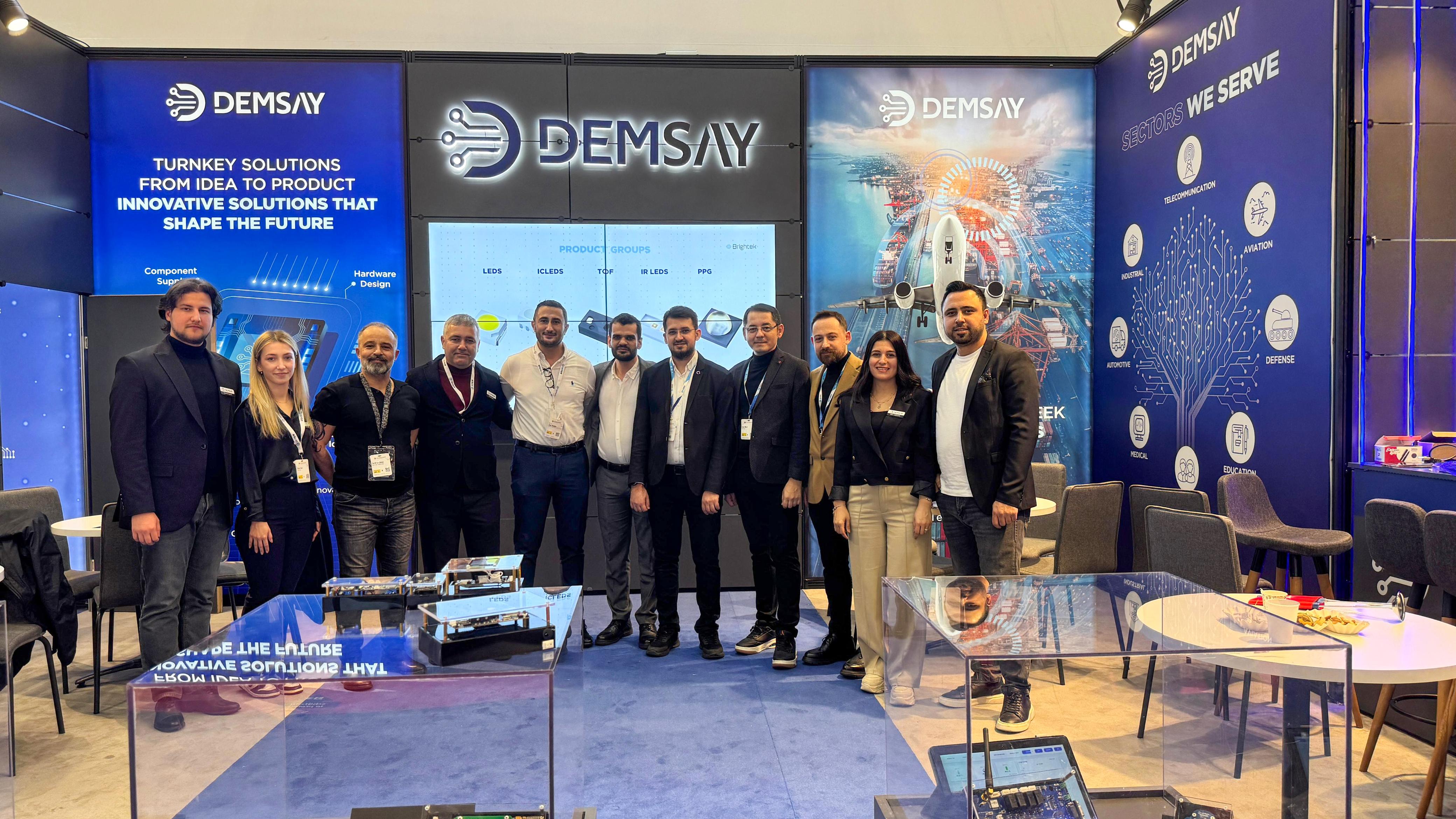 Demsay Elektronik, Embedded World 2025'te Gömülü Sistem Modelleri ile Fark Yarattı