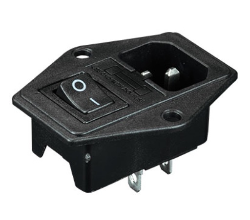 S-03F-11S-Fuse sw C14 Sockets